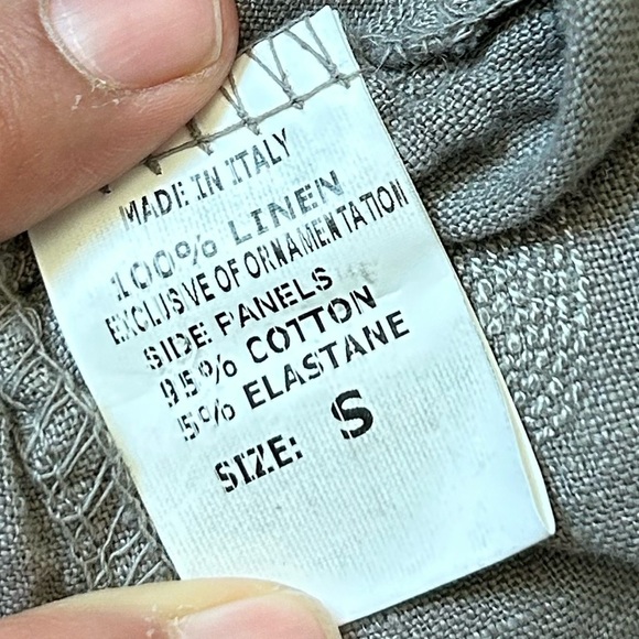 Lina Tomei Linen Sleeveless Dress - Picture 6 of 8